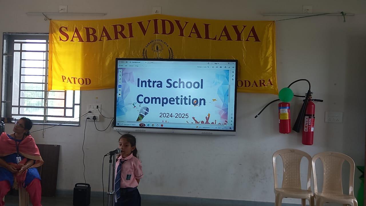 Sabari_Patod_Celebration of intra school competition